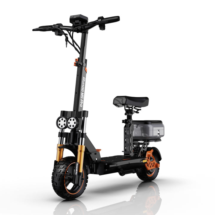 Glidezone M5 Pro Foldable All-Terrain Electric Scooter for Adults, 1600W Rear Motor, 998Wh Lithium Battery