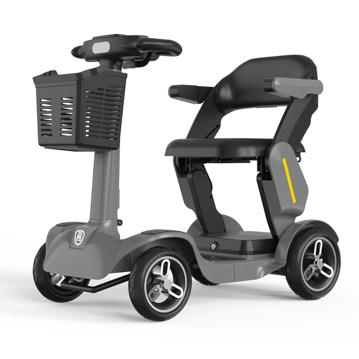 JunLing SPD2 4-Wheeled Mobility Scooters, 34 Miles Range, 756Wh Lithium Battery, 265lbs PayLoad