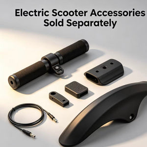 Electric scooters can be purchased with accessories as needed (separate versions).
