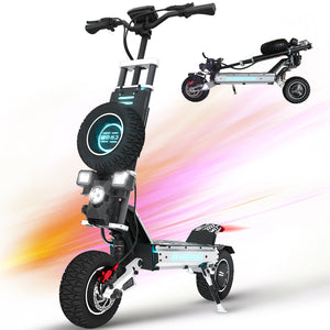 Glidezone GD83 5600W Off-Road Electric Scooter | 60MPH Dual Motor Scooter