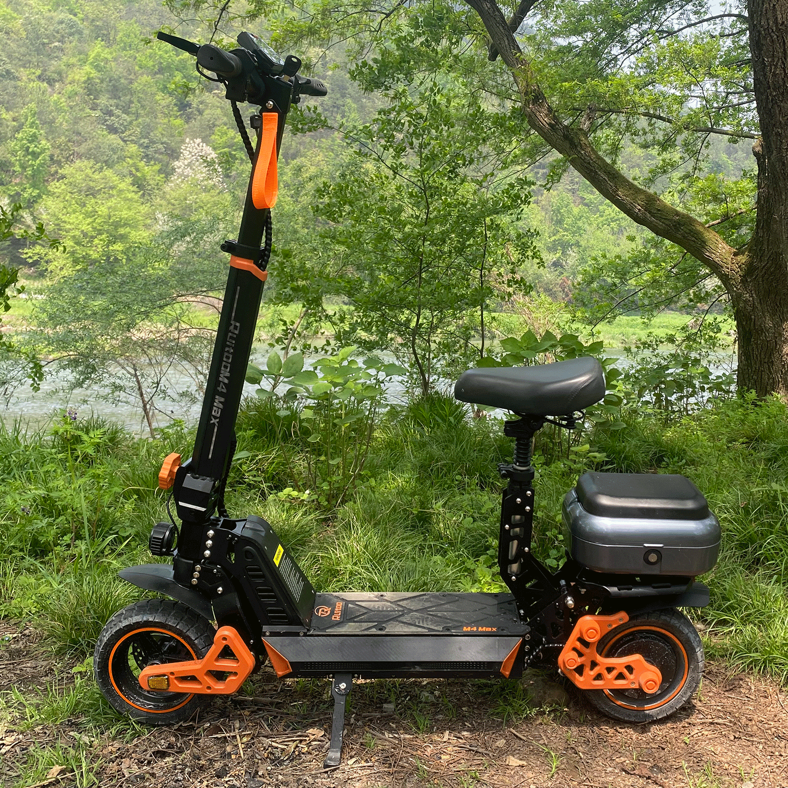 Glidezone M4 Max Foldable All-Terrain Electric Scooter for Adults, 1000W Motor, 748.80Wh Lithium Battery