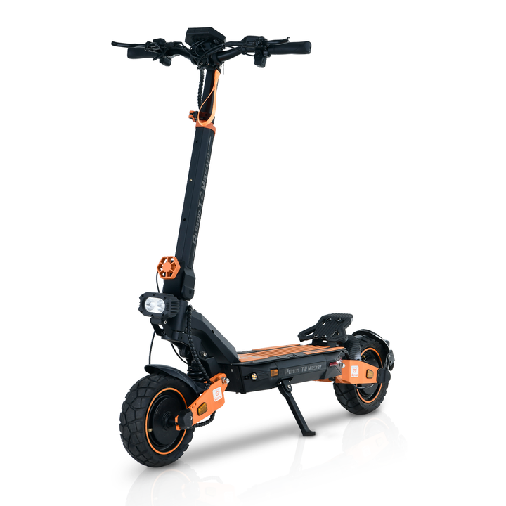 Glidezone T2 Master All-Terrain Adult Electric Scooter with 2400W Dual Motors, 1081Wh Lithium Battery and 46 Miles of Range