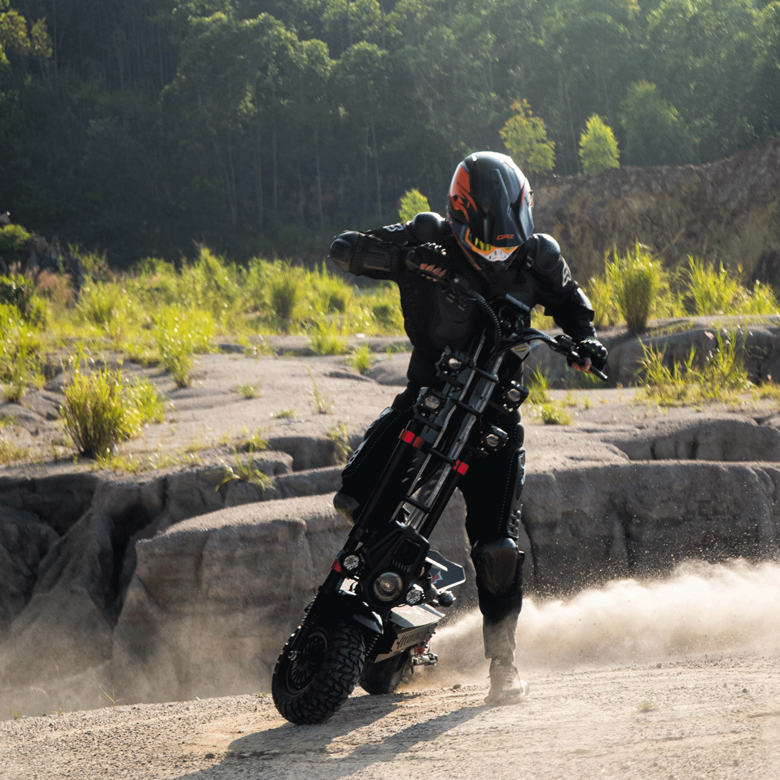 JunLing JL86 Pro All-Terrain Electric Scooter, Dual 5000W Hub Drives, 75 Miles Range, 2400Wh Lithium Battery