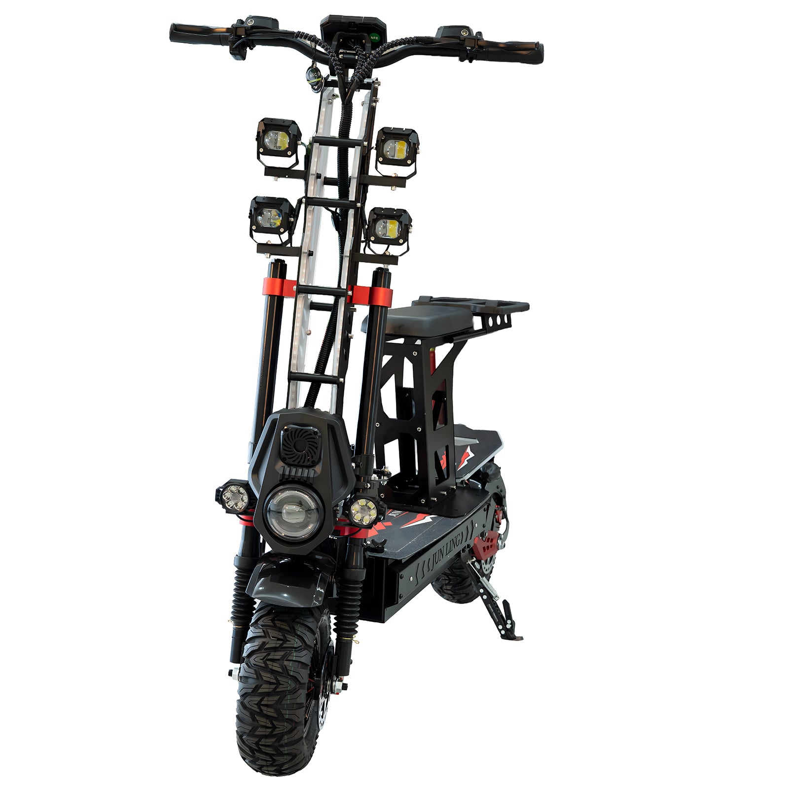 JunLing JL86 Pro Electric Scooter with Premium Seat and Large Capacity Trunk