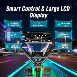 JL86 Pro 10000W Adult Electric Scooter