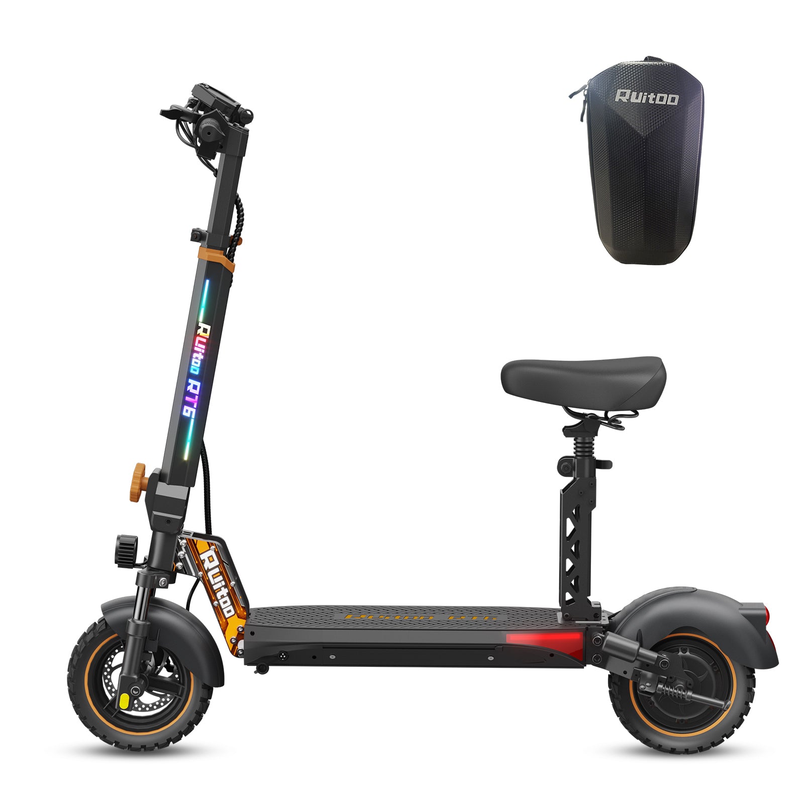 Glidezone  RT6 Foldable Electric Commuter Scooter for Adults, 1000W Rear Hub Motor, 873Wh Battery, 15.6 Mph safe speed