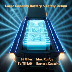 Glidezone M4 Max 1000W E-Scooter