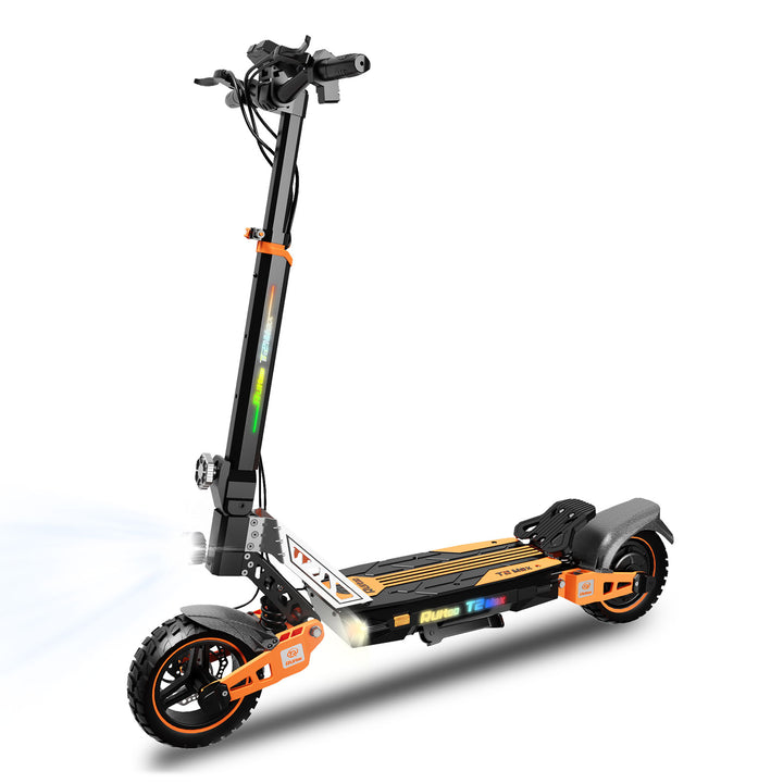 Glidezone T2 Max Portable Foldable All-Terrain Electric Scooter for Adults, 1000W Rear Hub Motor, 748.80Wh Lithium Battery