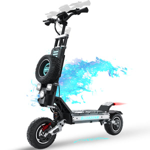 Glidezone GD83 5600W Off-Road Electric Scooter | 60MPH Dual Motor Scooter